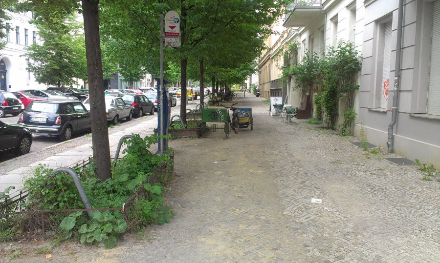 Straße in Berlin